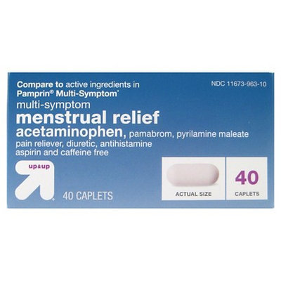 up & up Menstrual Relief Multi-Symptom Caplets - 40 Count