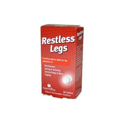 Frontier Restless Legs, 60 Chewable Tablets, NatraBio