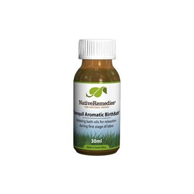 Native Remedies TAB001 Tranquil Aromatic BirthBath for First Stage of Labor - 30ml