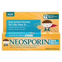 Neosporin Antibiotic and Pain Relieving Cream for Children - 0.5 oz