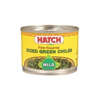 Hatch Farms, Inc. 50113 Hatch Farms Green Chilies, Mild, Diced -24x4 Oz
