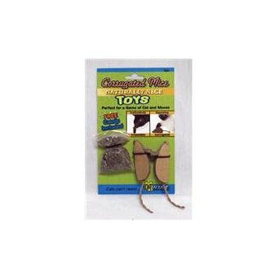 Ware Mfg. Inc. Ware Mfg Corrugated Mice With Catnip