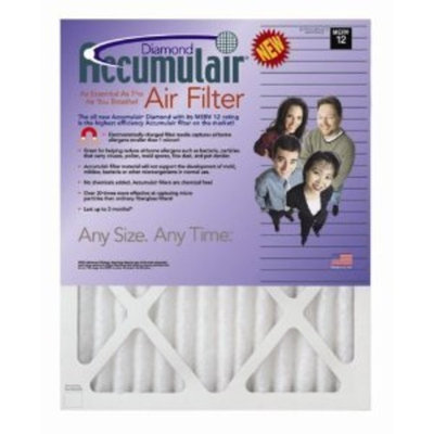20x27x1 (Actual Size) Accumulair Diamond 1-Inch Filter (MERV 13) (4 Pack)