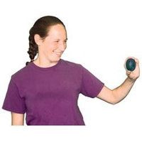 CanDo 10-1494 Gel Squeeze Ball Standard Circular Blue Heavy