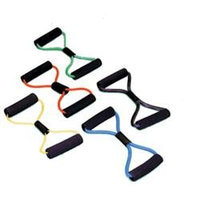 Cando 10-5570 - Tubing BowTie Exerciser - 14 Inches - Tan - XX-Easy