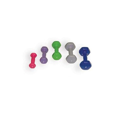 CanDo 10-0558 Vinyl Coated Dumbbell 9 Lb. Yellow Each