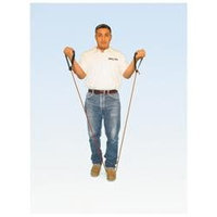 Cando 25' No Latex Green Exercise Tubing - Medium