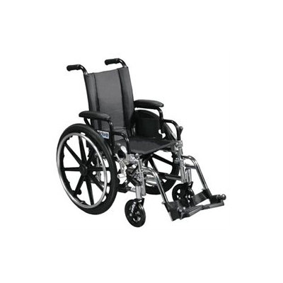 Drive Medical Viper Black Flip Back Desk Arm Wheelchair