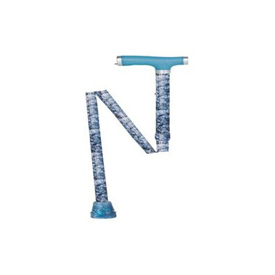 Drive Medical Glow and Go Folding Cane Tie-Dye