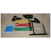 Cando Adjustable Exercise Band Kit - 5 Band Variety Pack