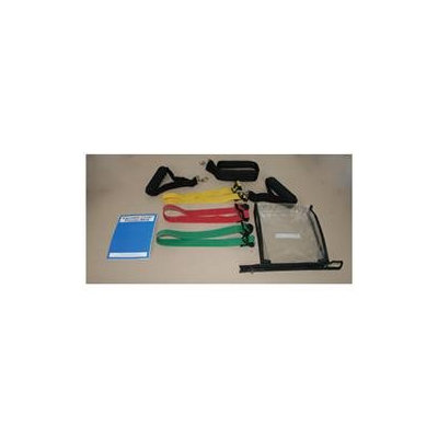 Cando Adjustable Exercise Band Kit - 5 Band Variety Pack