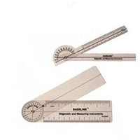 Baseline 360 degree clear plastic rulongmeter, 6 inches