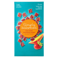 Simply Balanced Strawberry Mango Fruit Twists 5.1 oz