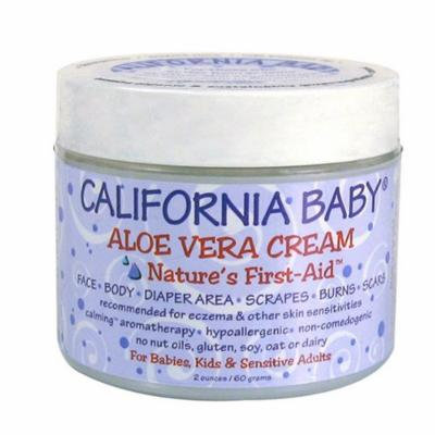 California Baby Aloe Vera Cream, 2 oz (Pack of 2)