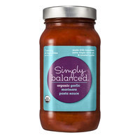 Simply Balanced Organic Garlic Marinara Pasta Sauce 24oz