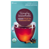 Simply Balanced Organic Traditional Chai Black Tea 20 ct