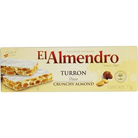 EL Almendro Turrón EL Almendro Turron Crunchy Almond, 2.6-Oz/75g Box (Pack of 16)
