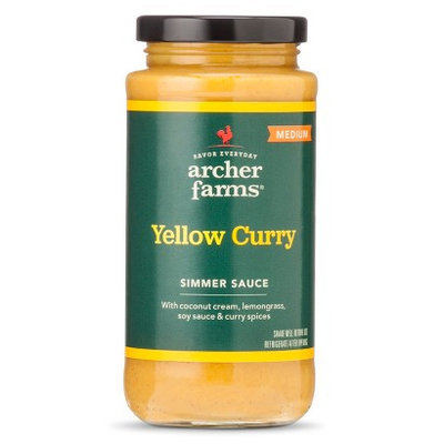 Archer Farms Medium Yellow Curry Simmer Sauce 11.8 oz
