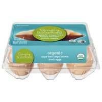 Simply Balanced Organic Cage Free Large Brown Fresh Eggs