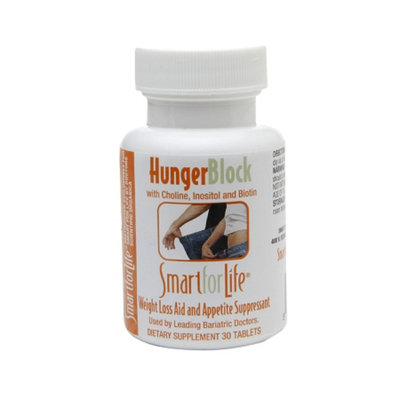 Smart for Life HungerBlock Weight Loss Aid & Appetite Suppressant, Tablets