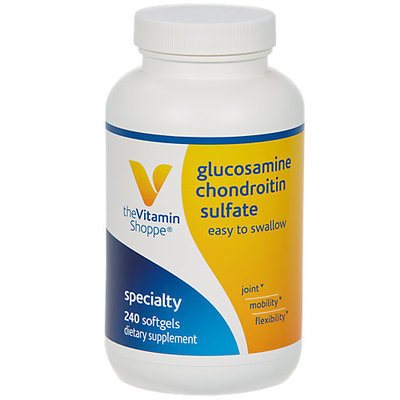 Vitamin Shoppe Glucosamine Chondroitin Sulfate Easy To Swallow