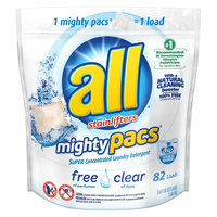 All Free & Clear Super Concentrated Laundry Detergent Pacs 82 ct