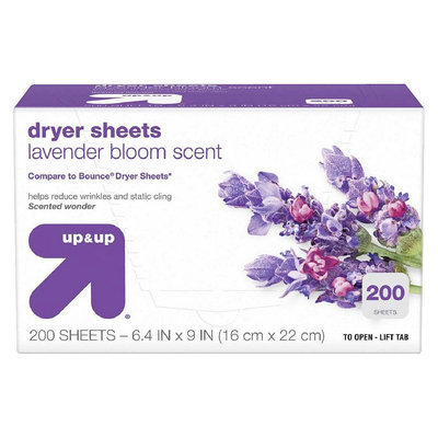 up & up Dryer Sheets - Lavender Scent - 200 ct