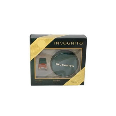 Dana INCOGNITO Women Gift Set Cologne .10oz Splash + 1.75oz OZ DUSTING Body Powder