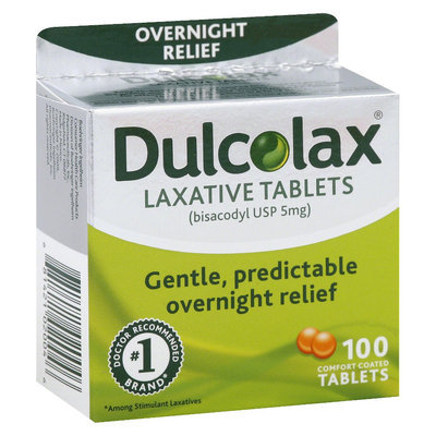 Dulcolax Gentle and Predictable Overnight Relief Laxative Tablets - 100 Count