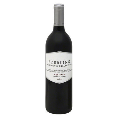 Sterling Vintners Sterling Vinter's Collection Central Coast 2010 Meritage Red Wine 750