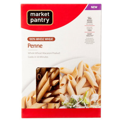 Market Pantry Whole Wheat Penne Pasta 13.25 oz