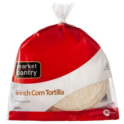 Market Pantry 6-inch Corn Tortilla 30 Count