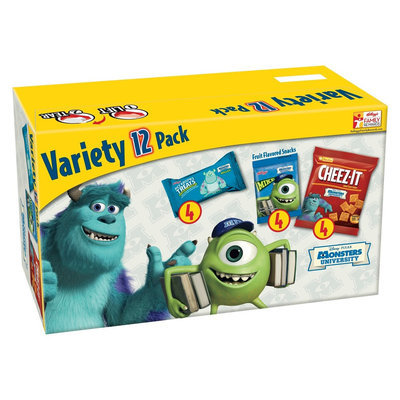 Kellogg's® Snacks Monsters University Rice Krispies Treats/Fruit Snacks/Cheez-it