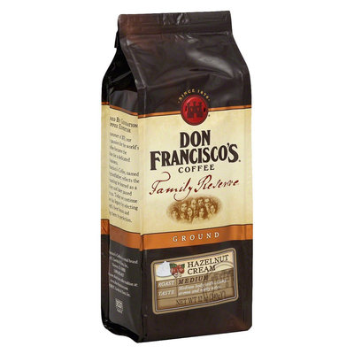 Don Francisco's Family Reserve Hazelnut Cream Ground Coffee 12 oz