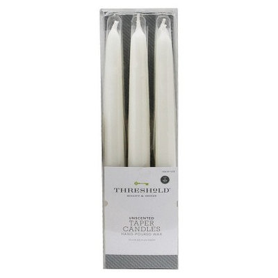 Threshold 6 Pack Tapers - White