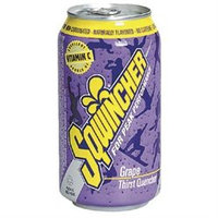 Sqwincher Energy Drinks Can Drink, Grape, 12 Oz, 1 Case