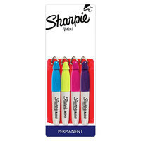 SharpieMini 4ct Asst. Permanent Marker