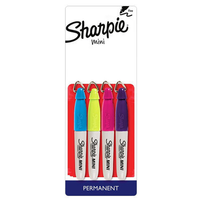 SharpieMini 4ct Asst. Permanent Marker