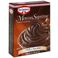 Dr. Oetker Milk Chocolate Mousse Mix