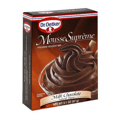 Dr. Oetker Milk Chocolate Mousse Mix