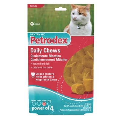 Petrodex Cat Dental Treats, 50ct