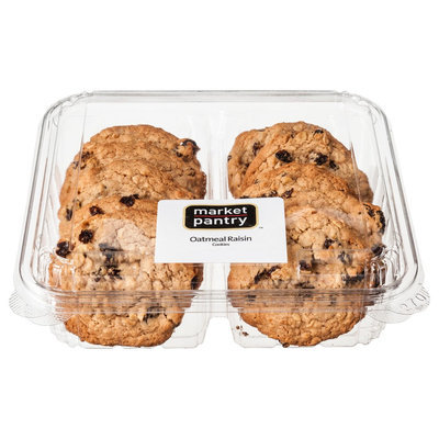 Market Pantry Oatmeal Raisin Cookies 10 Count