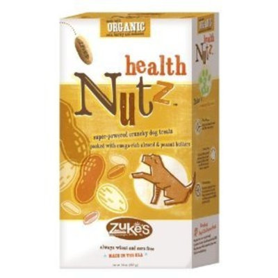 Zuke's 14-Ounce Organic Bakes Super Food Dog Treats, Health Nutz