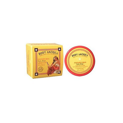 BODY AMERICA Southern Belle Peach & Mango Lip Butter 0.3oz/8.5g