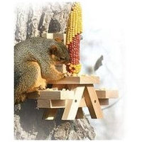 Woodlink SQF7 Picnic Table Ear Corn Squirrel Feeder