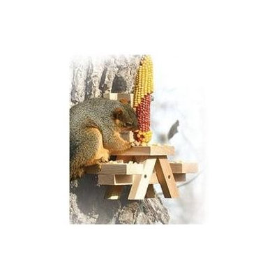 Woodlink SQF7 Picnic Table Ear Corn Squirrel Feeder