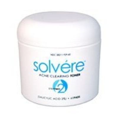 Topix Solvere Acne Clearing Toner Pads 60 count