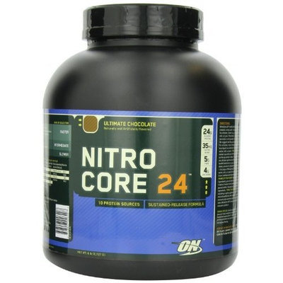 Optimum Nutrition Nitrocore 24, Ultimate Chocolate, 6 Pound