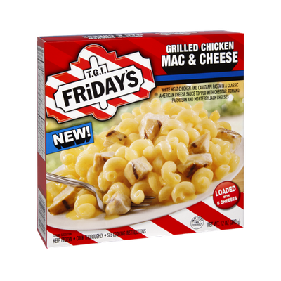 T.G.I. Friday's Grilled Chicken Mac & Cheese