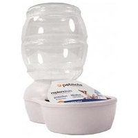 Doskocil Petmate Replendish Pet Waterer with Microban in Pearl White